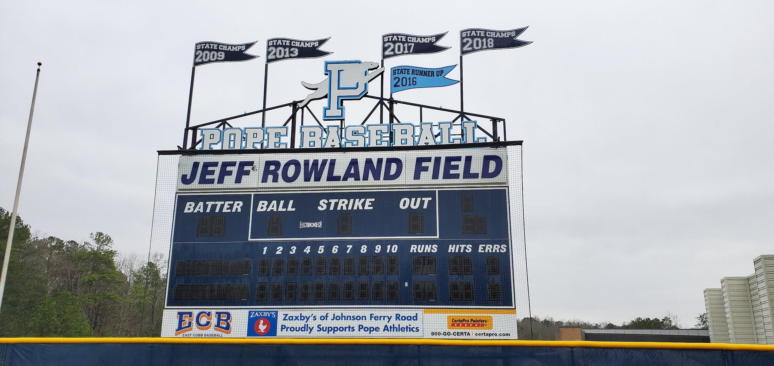 After - Sports facility sign cleaning